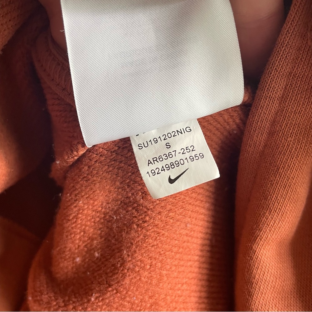 Nike Studio Yoga Wrap Top Dusty Peach Small S - Picture 7 of 9